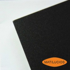 Plexiglas negru, cu o fata mata, grosime 3mm